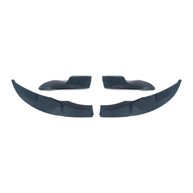 2005-2012 BMW 3 Series E90 E91 E92 E93 M3 Style Front Bumper Spoiler Lip Gloss Black
