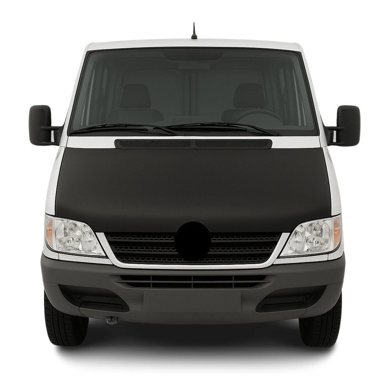 2003-2006 Dodge Sprinter Car Bonnet Mask Hood Bra Black Full Coverage 1 Pc