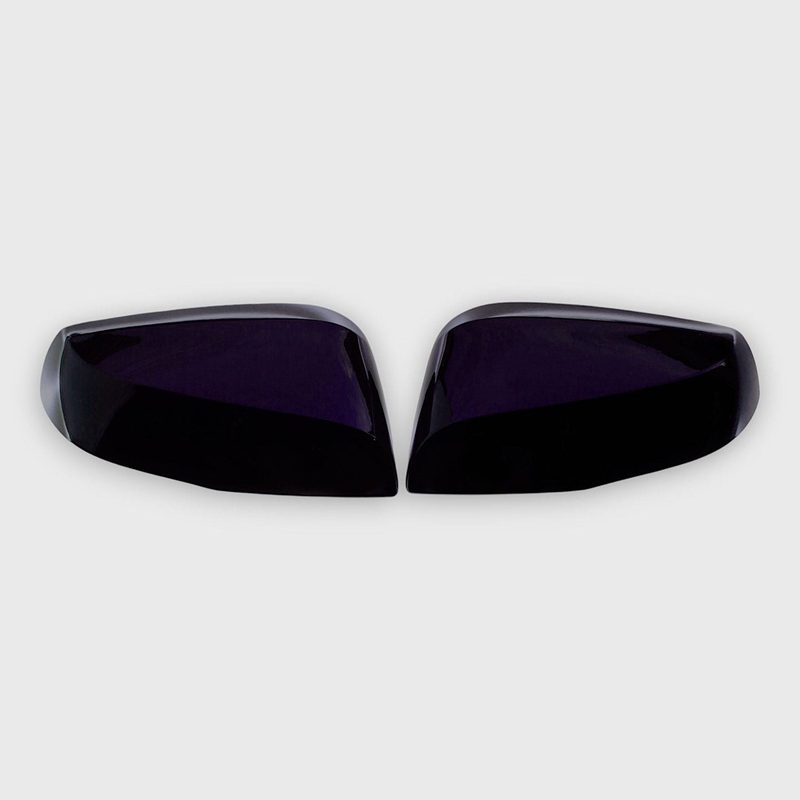 2019-2024 Toyota RAV4 Mirror Cover Caps Gloss Black 2Pcs ABS Plastic