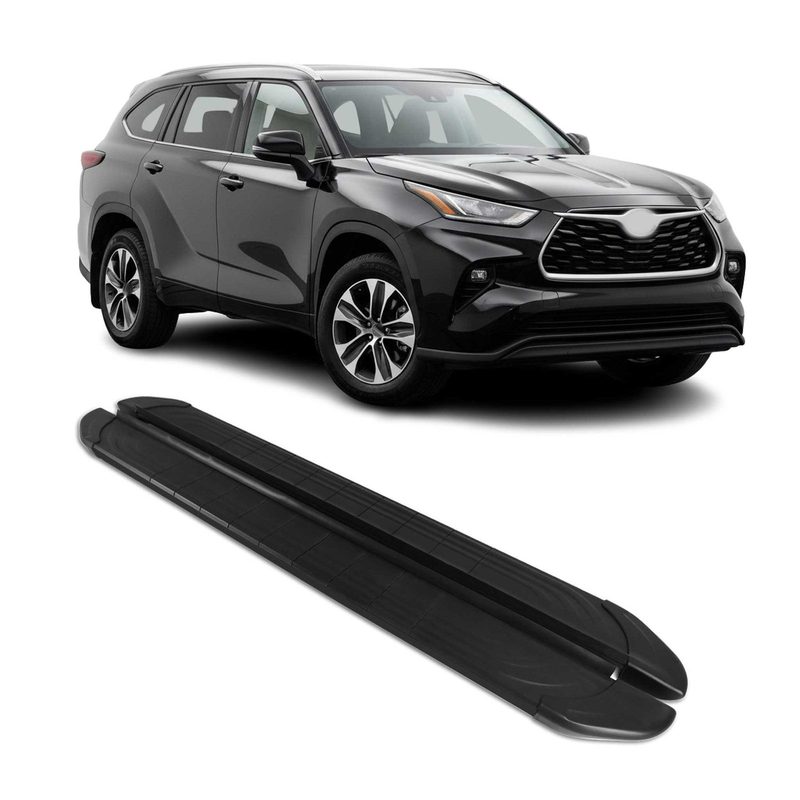 2020-2026 Toyota Highlander Nerf Bar Side Step Running Boards Alu 2x