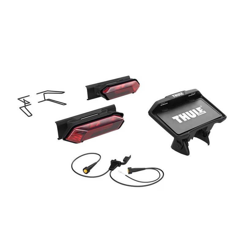Kit de Luces y portaplaca para portabicileta Thule Verse