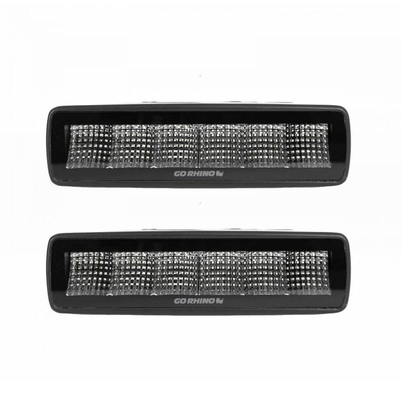 Barra SIXLINE 6" GR Blackout Series 1 Par Flood
