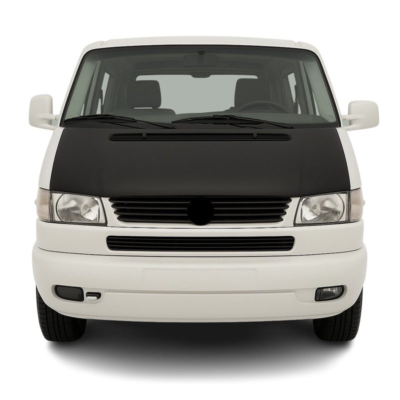 1993-2003 VW Eurovan Car Bonnet Mask Hood Bra Long End Black Full Coverage