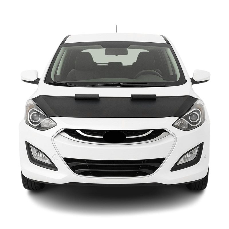 2012-2017 Hyundai i30 Car Bonnet Mask Hood Bra Black 1 Pc