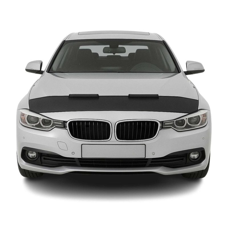 2011-2019 BMW Series 3 F30 F31 F35 Car Bonnet Mask Hood Bra Black