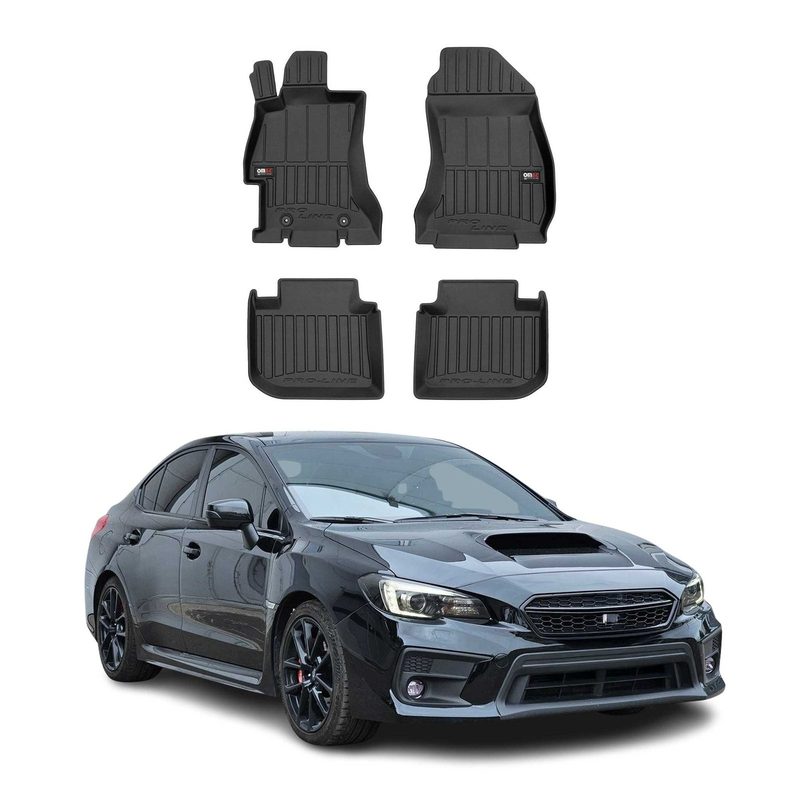 2013-2015 Subaru XV Crosstrek Premium Floor Mats Liners Full Set All Weather Heavy Duty