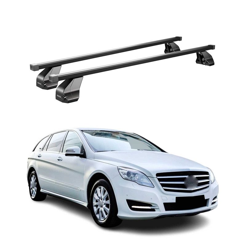 2006-2013 Mercedes R Class W251 Roof Rack Cross Bars Black