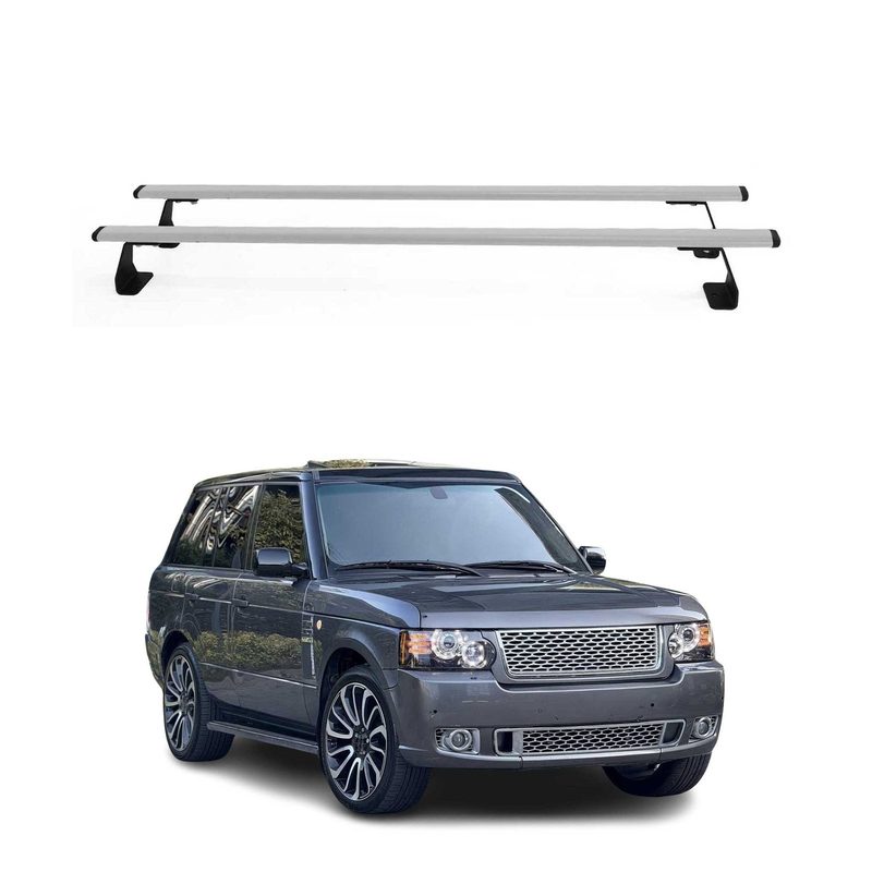 2003-2012 Land Rover Range Rover L322 Roof Rack Cross Bars Silver