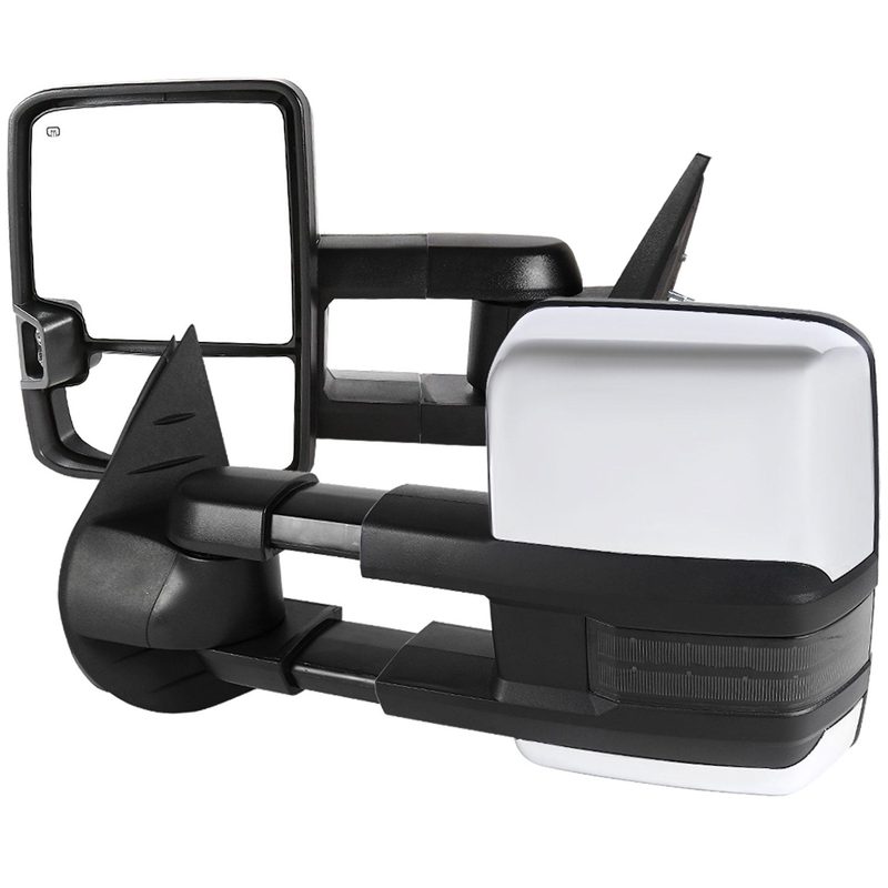 2007-2014 Chevy Silverado/Suburban/ Sierra/Yukon Heated Towing Mirrors Smoke