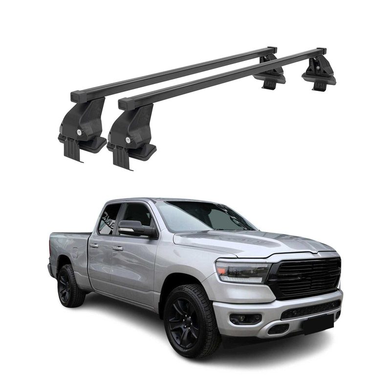 2009-2018 RAM 2500 Roof Rack Cross Bars Black