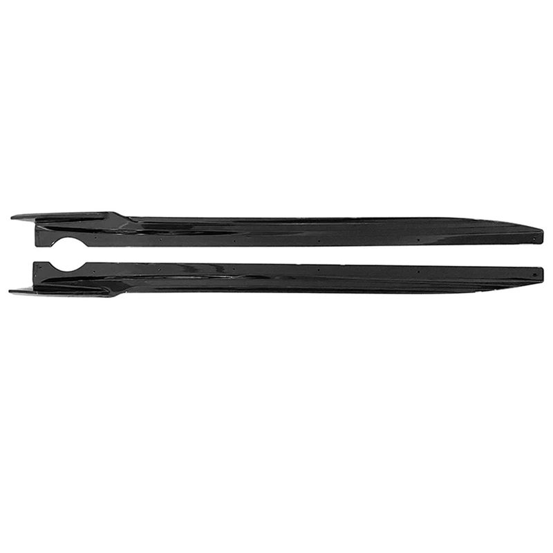 2019-2026 BMW X5 G05 Side Skirts Samurai Anti-Scratch for Edges Black ABS Gloss 2 Pcs