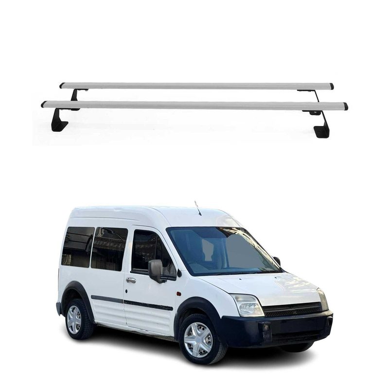 2010-2013 Ford Transit Connect Roof Rack Cross Bars Silver