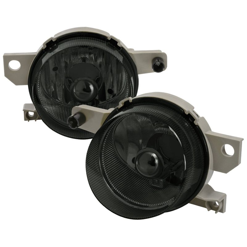 1993-1997 Honda Civic Del Sol Fog Lights Chrome Housing/Smoke Lens