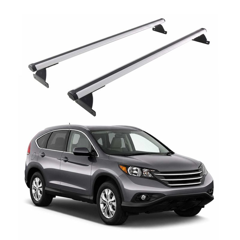 2012-2016 Honda CR-V Roof Rack Cross Bars Silver