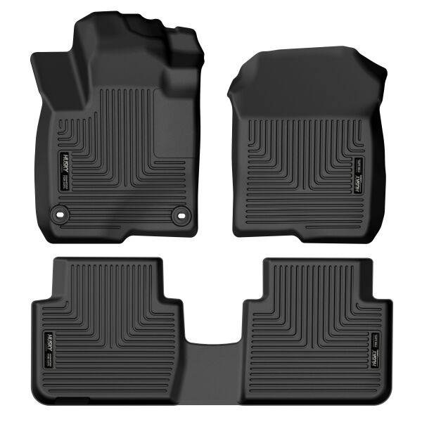 Tapetes Husky Weatherbeater 1ra y 2da Fila color Negro para HR-V 23 - 25