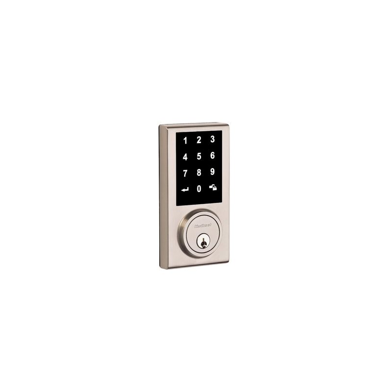 Cerradura Electrónica 275 Cilindro Sencillo Níquel Satinado
