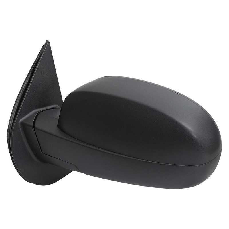 2007-2013 Chevy Silverado GMC Sierra Black Auto-Fold&Heated Side Mirror Driver