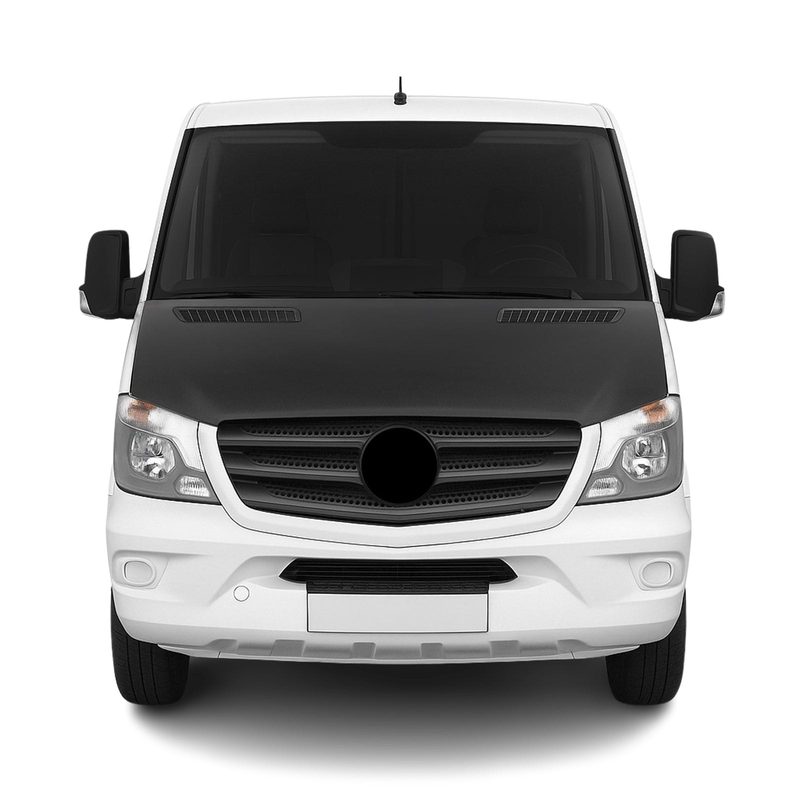 2014-2018 Mercedes Sprinter W906 Car Bonnet Mask Hood Bra Black Full Cover
