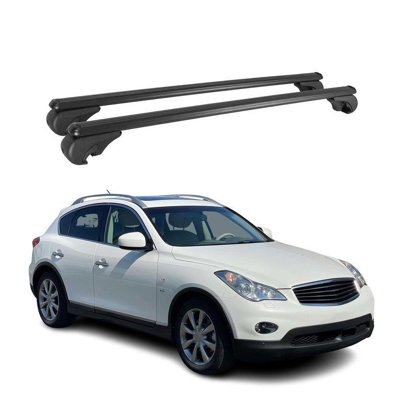 2014-2017 Infiniti Qx50 Roof Rack Cross Bars Black
