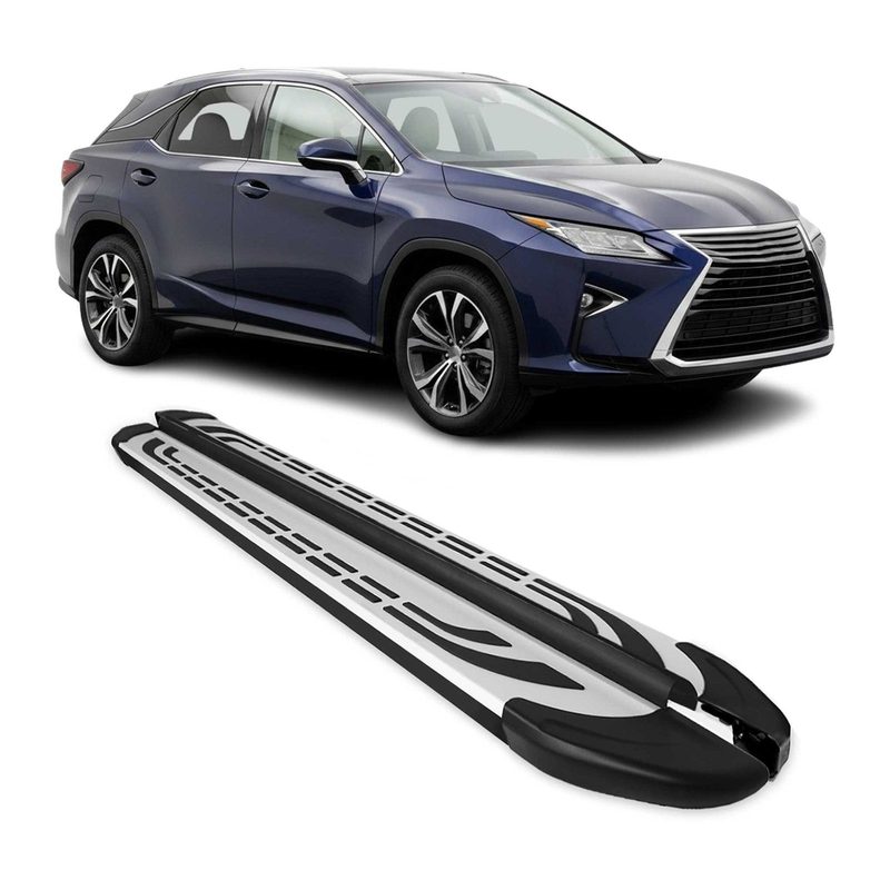 2016-2022 Lexus RX350 / RX450h Nerf Bar Side Step Running Boards Alu 2x
