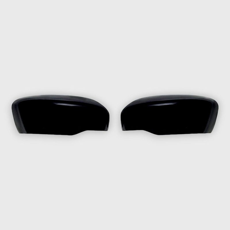 2022-2025 Nissan Frontier Mirror Cover Caps Gloss Black 2Pcs ABS Plastic