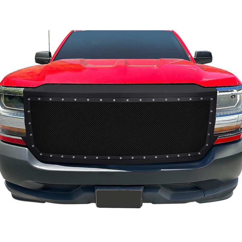 Fits 2016-2019 Chevy Silverado 1500 (APS-GR03PFC60H)
