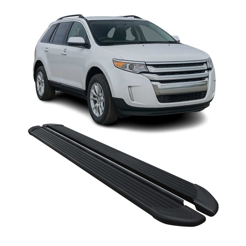 2007-2014 Ford Edge Nerf Bar Side Step Running Boards Alu 2x