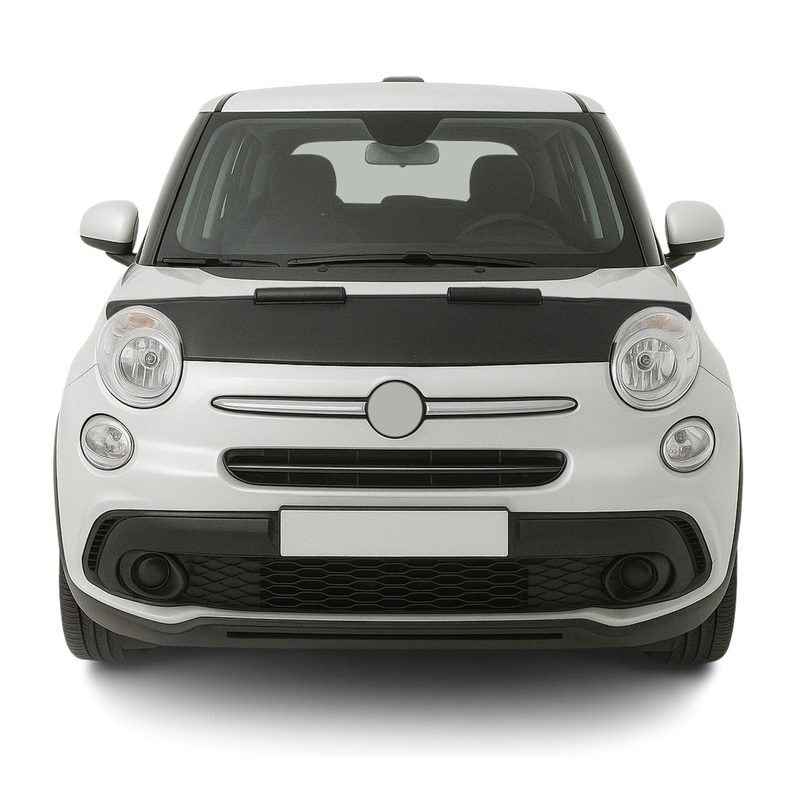 2014-2020 Fiat 500L Car Bonnet Mask Hood Bra Black 1 Pc