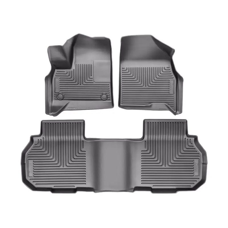 Tapetes Husky Weatherbeater 1ra y 2da Fila color Negro para Acadia 24-25