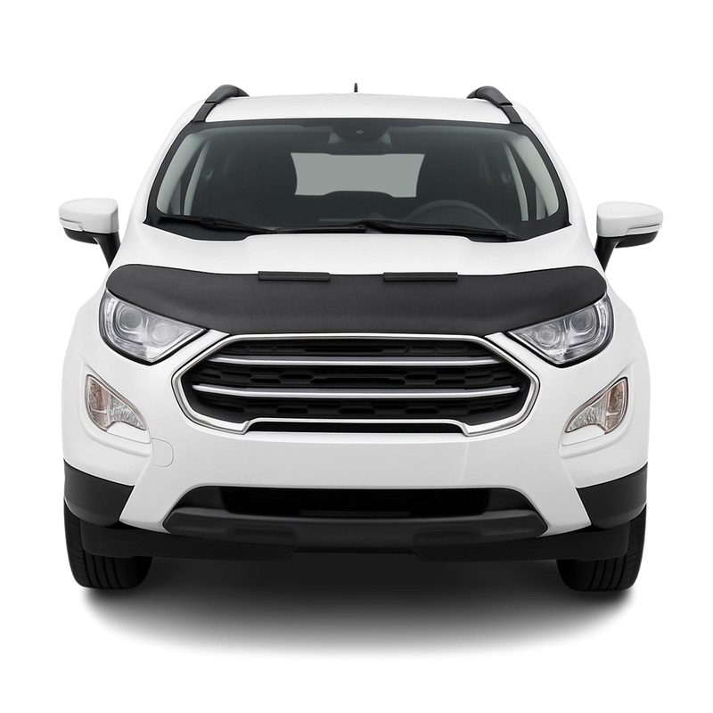 2018-2022 Ford EcoSport Car Bonnet Mask Hood Bra Carbon Black 1 Pc
