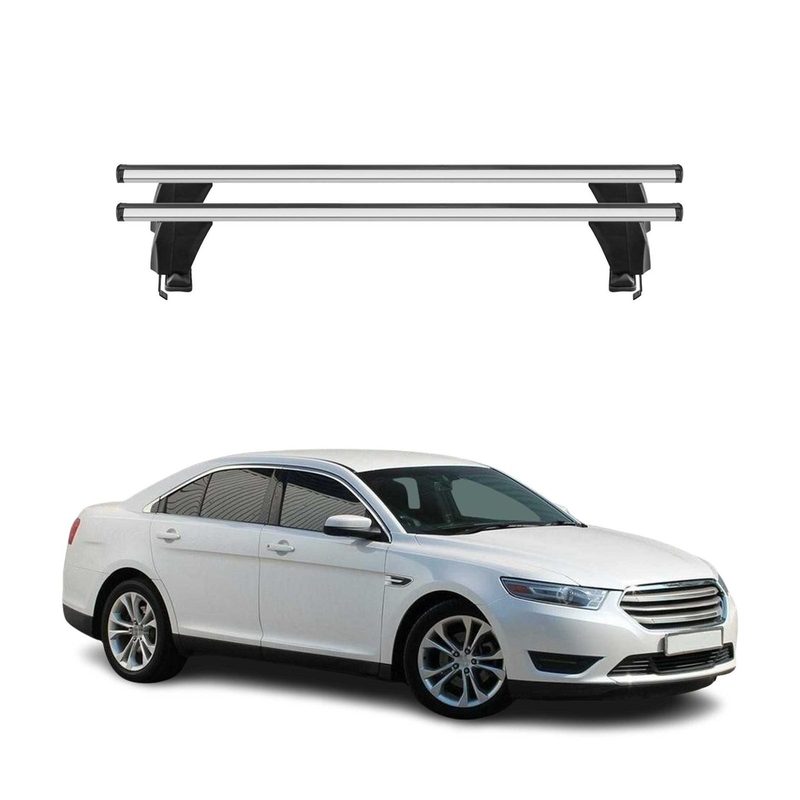 2010-2019 Ford Taurus Roof Rack Cross Bars Silver