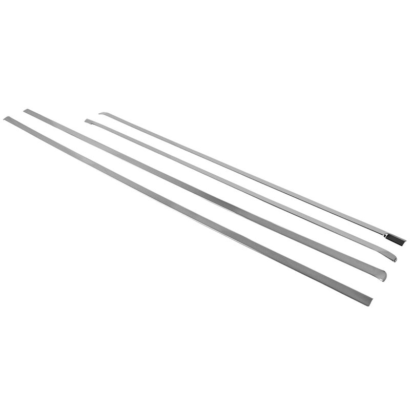 2007-2009 Chevy Avalanche/Suburban Stainless Steel Side Door Trim Set 4Pcs