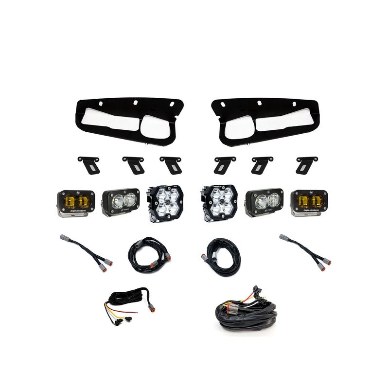 Baja Designs Triple Fog Pocket LED Light Kit 44-0065