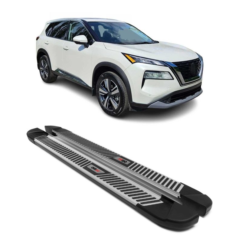 2021-2026 Nissan Rogue Nerf Bar Side Step Running Boards Alu 2x