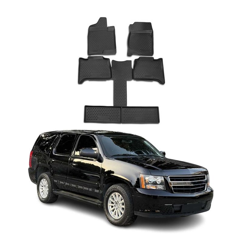 2004-2012 GMC Canyon Floor Mats Liners Full Set All Weather Black