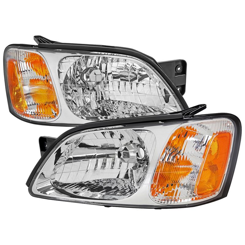 2000-2004 Subaru Legacy Brighton/2003-2006 Baja Sport Factory Headlights Chrome