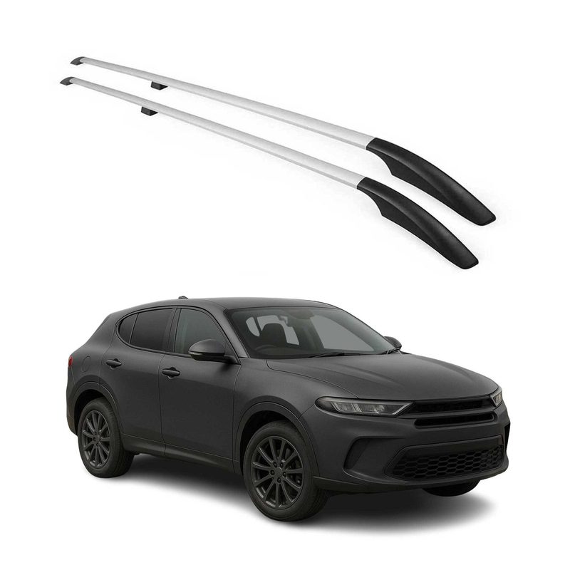 2023-2025 Dodge Hornet Roof Rack Rails Side Rails Silver