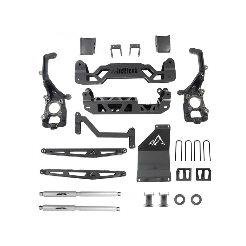 Fits 2021-2024 Ford F150 (BLT-152510BK)