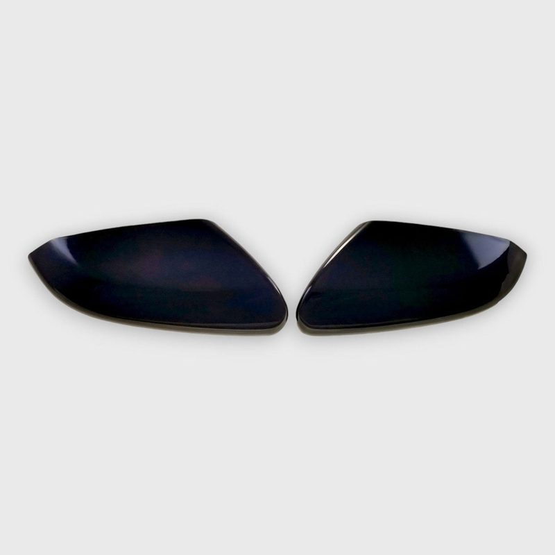 2016-2021 Honda Civic Mirror Cover Caps Gloss Black 2Pcs ABS Plastic