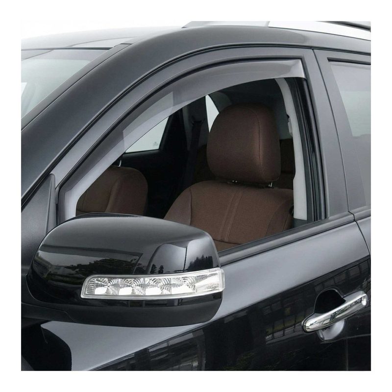 2006-2013 Suzuki SX4 S-Cross Window Visor Vent Rain Deflector 2Pcs Smoke