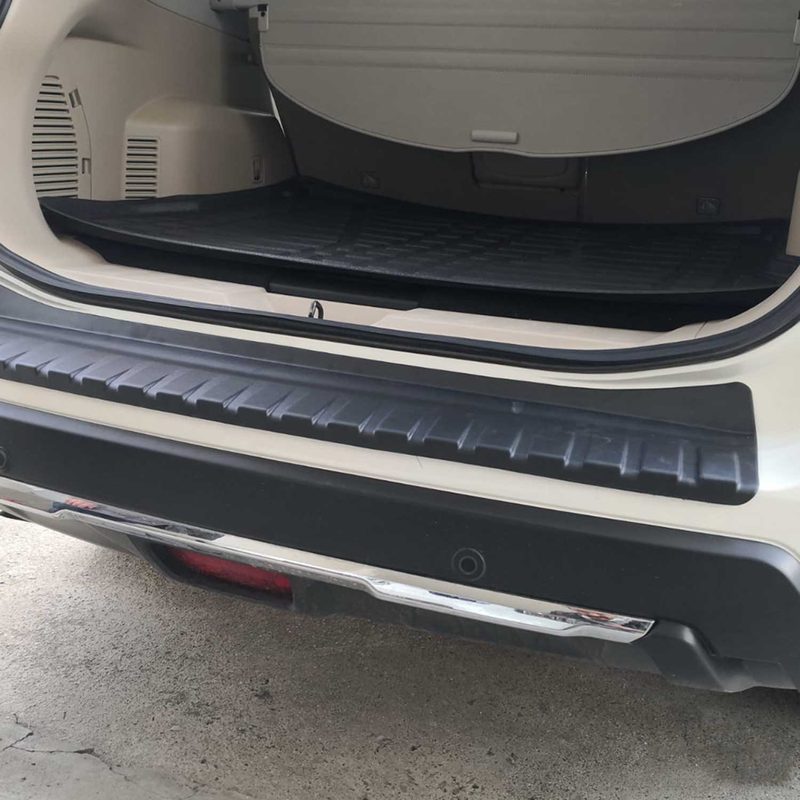 2017-2020 Nissan Rogue Rear Bumper Sill Cover Protector Guard Matte Black