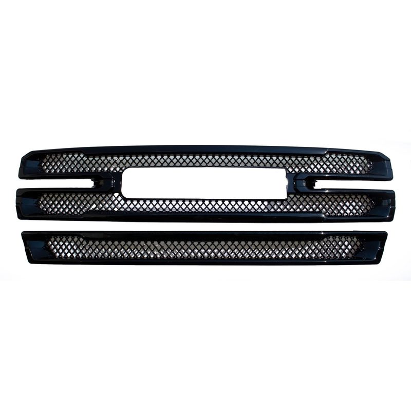 Fits 2019-2021 GMC Sierra 1500 (TRM-ABS6496BLK)