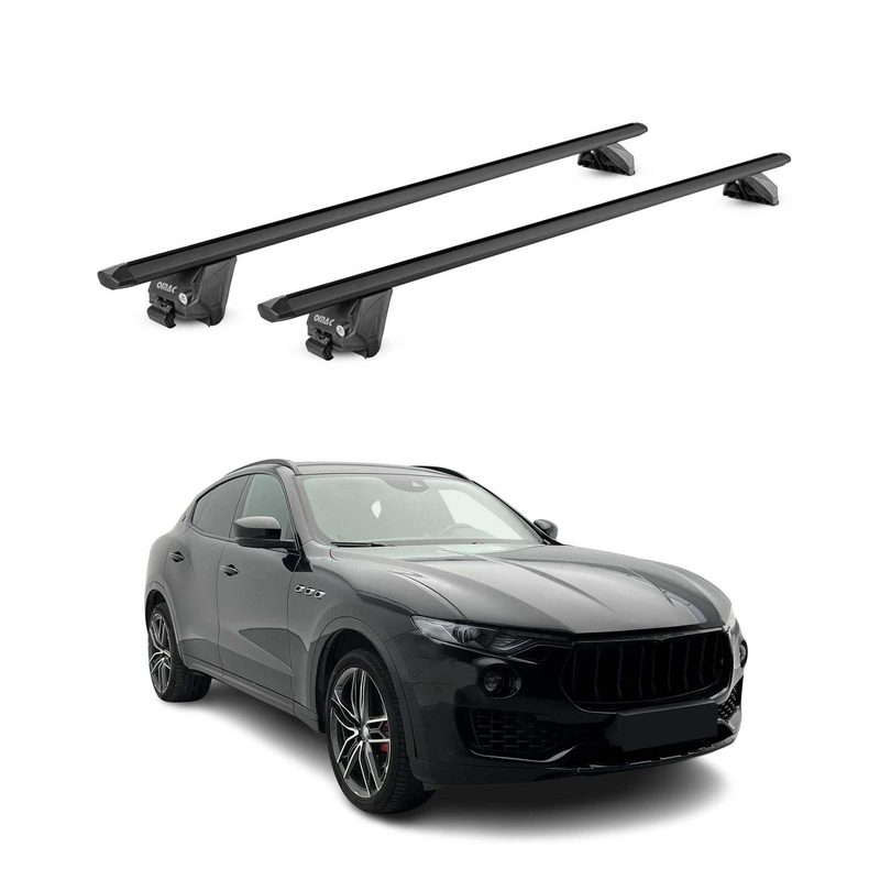 2017-2024 Maserati Levante Roof Rack Cross Bars Black