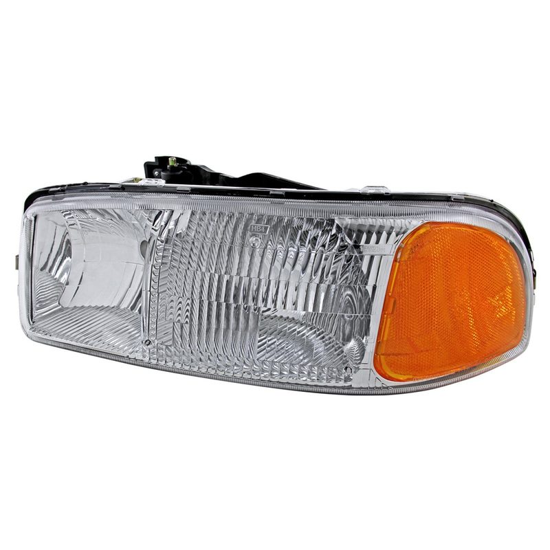 1999-2006 GMC Sierra/Yukon/Yukon XL Crystal Headlight Amber & Driver Side