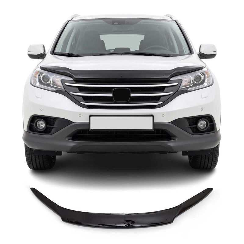 2012-2016 Honda CR-V Front Bug Shield Hood Deflector 1 Pc Smoke