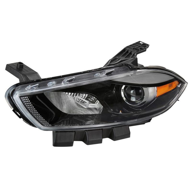 2013-2016 Dodge Dart Factory Headlights Projector High/Low Beam - Driver Side