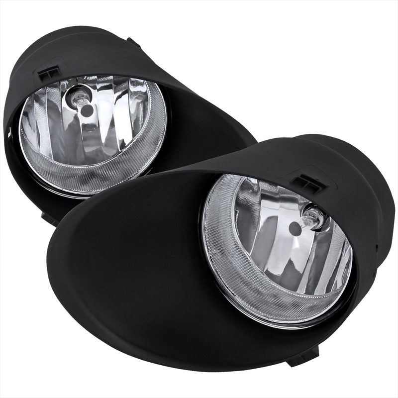 2007-2013 Toyota Tundra/Sequoia H10 Fog Lights Kit Chrome Housing/Clear Lens