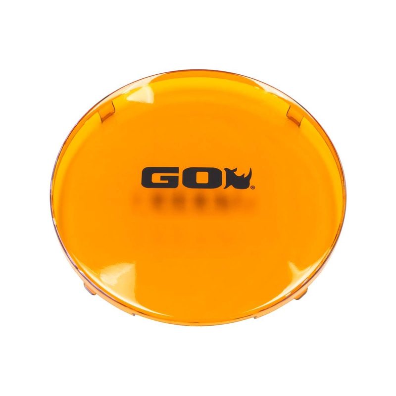 Cubierta para faros Go Rhino MAXROUND de 9" Ambar