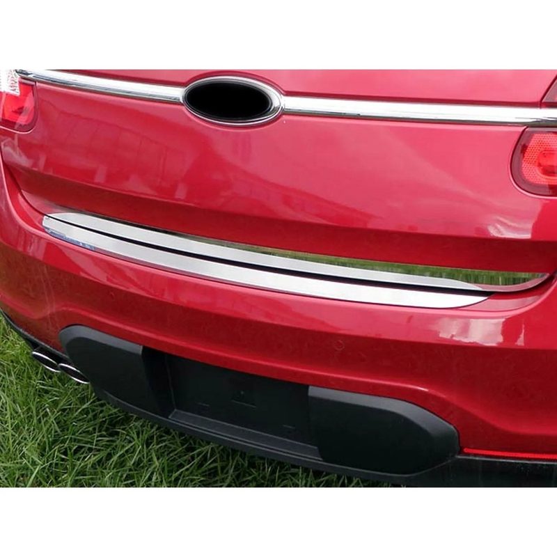 2010-2018 Ford Taurus Rear Bumper Accent 1Pc Stainless Steel Silver