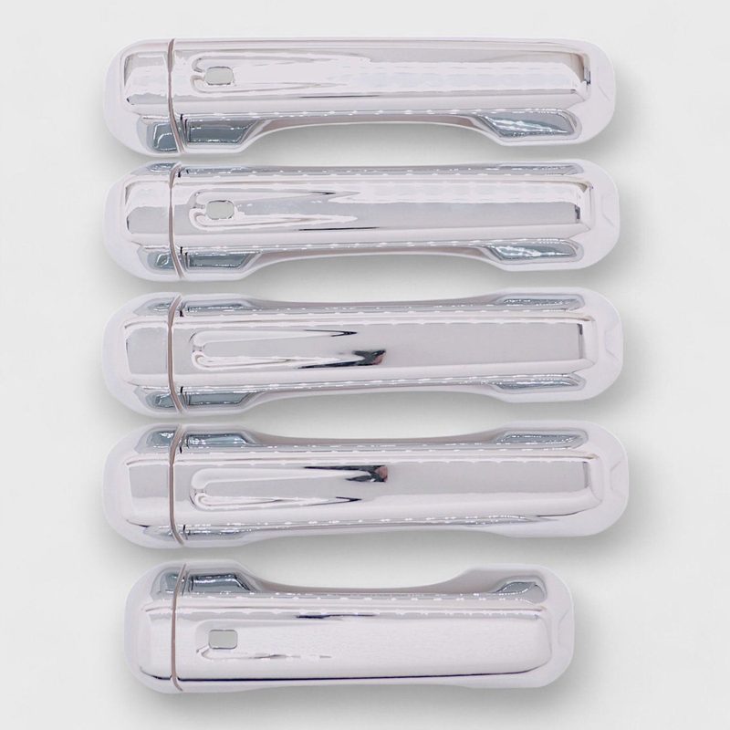 2018-2025 Jeep Wrangler JL Door Handle Cover Chrome 10Pcs ABS Plastic